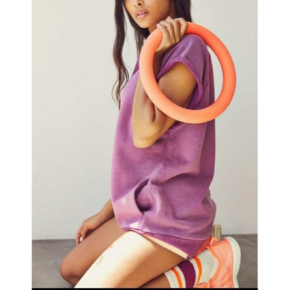 NWT Free People Movement Muscle Tunic Women's Size XS/ Acai - Picture 4 of 12